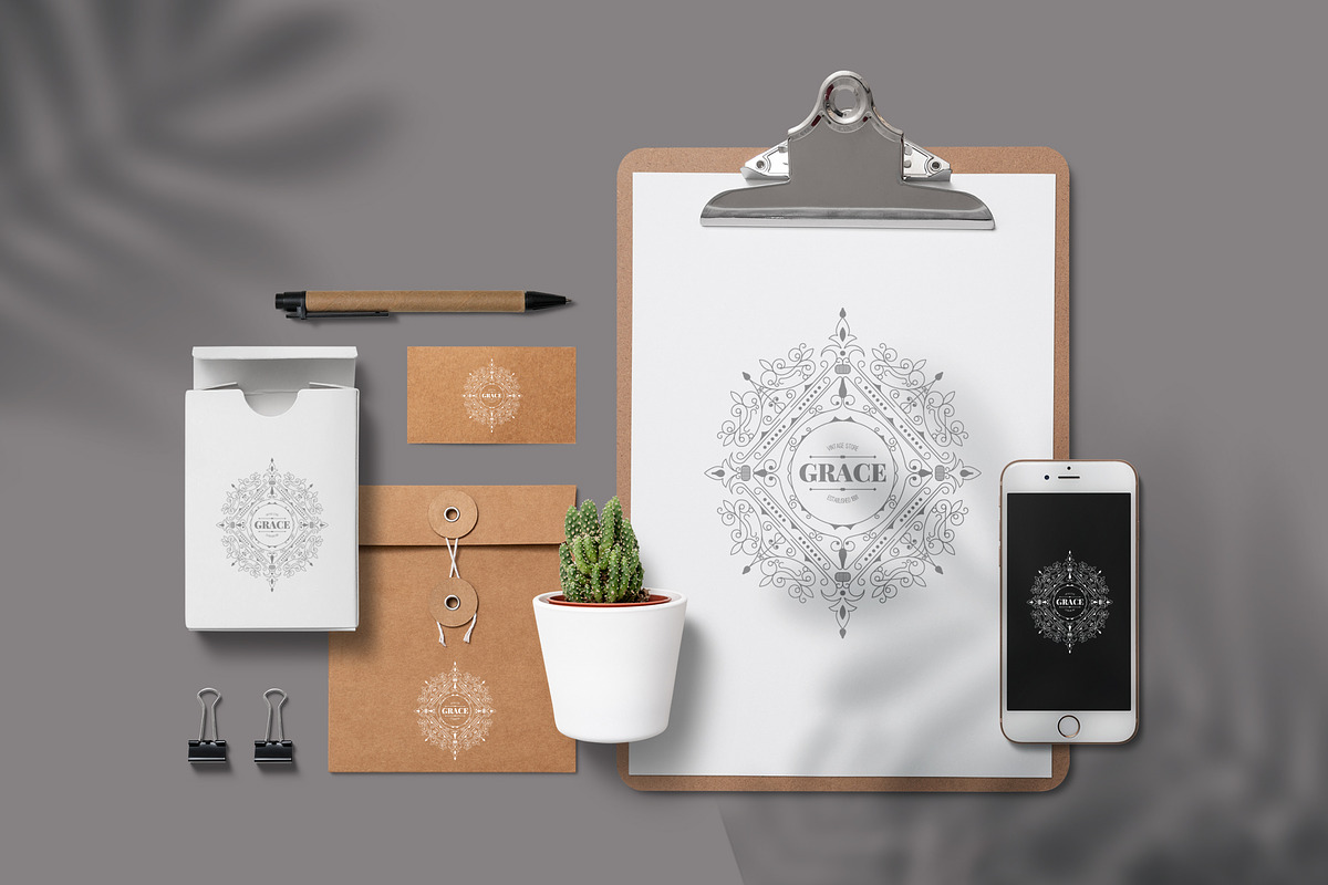 8 luxury logos & badges, a Graphic by tomuato (Photo 2 of 4)