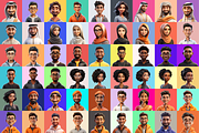 125 Animoji Style Avatars, a Characters & Person 3D Model by Digital Blood (Thumbnail 11 of 14)