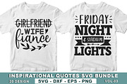 Inspirational Quotes SVG Bundle, an Illustration by Designvipe (Thumbnail 3 of 3)