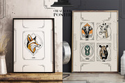 ART DECO ANIMAL ILLUSTRATIONS, an Animal Illustration by Luna Dreams (Thumbnail 3 of 6)