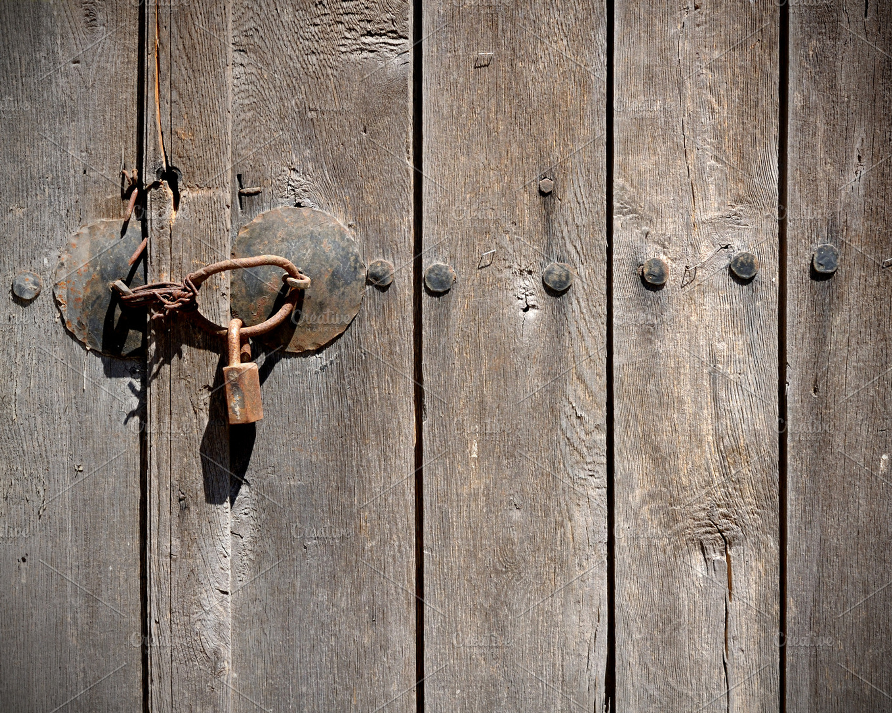 Old wooden door featuring old, door, and gate