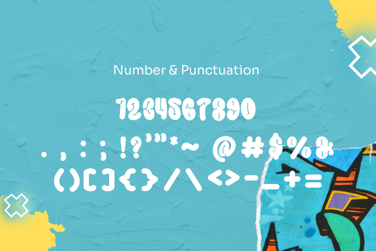 Poozie - Bold Fun Font, a Handwritten Font by Dhabee (Photo 6 of 12)