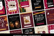 Seasonal Email Campaign Template Kit, an Email Template by The Pixel Palace (Thumbnail 4 of 8)