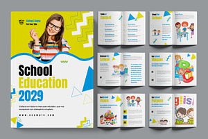 School Education Layout, a Brochure Template by ContestDesign
