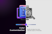 3D Coding Icons, a 3D by Flat Icons (Thumbnail 4 of 8)