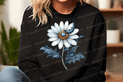Daisy Flower & Halloween Clipart, an Illustration by DreamCafeArt (Thumbnail 5 of 7)