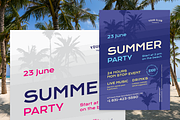 Summer Event Poster Template #4, a Flyer Template by Danil Polshin (Thumbnail 2 of 6)