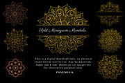 Mandala and Split Monogram Mandala, a Graphic by PKshop (Thumbnail 3 of 3)