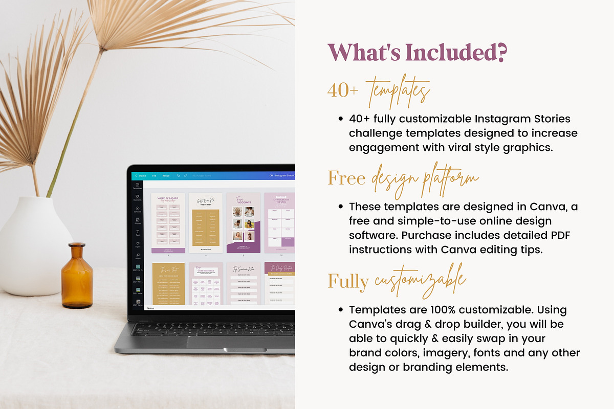 Instagram Story Challenges Canva, a Social Media Template by Fallon Gerst (Photo 3 of 6)