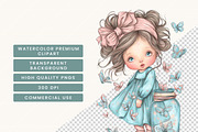 Watercolor Dreamy Fantasy Kids, a Person Illustration by BusyDaydesign (Thumbnail 7 of 9)