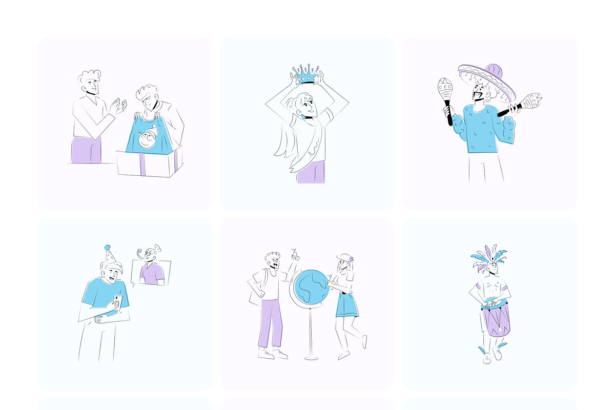 Social and Community Bundle, a Person Illustration by Brickclay (Photo 14 of 14)