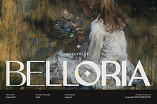 Belloria - Elegant Sans-Serif Family