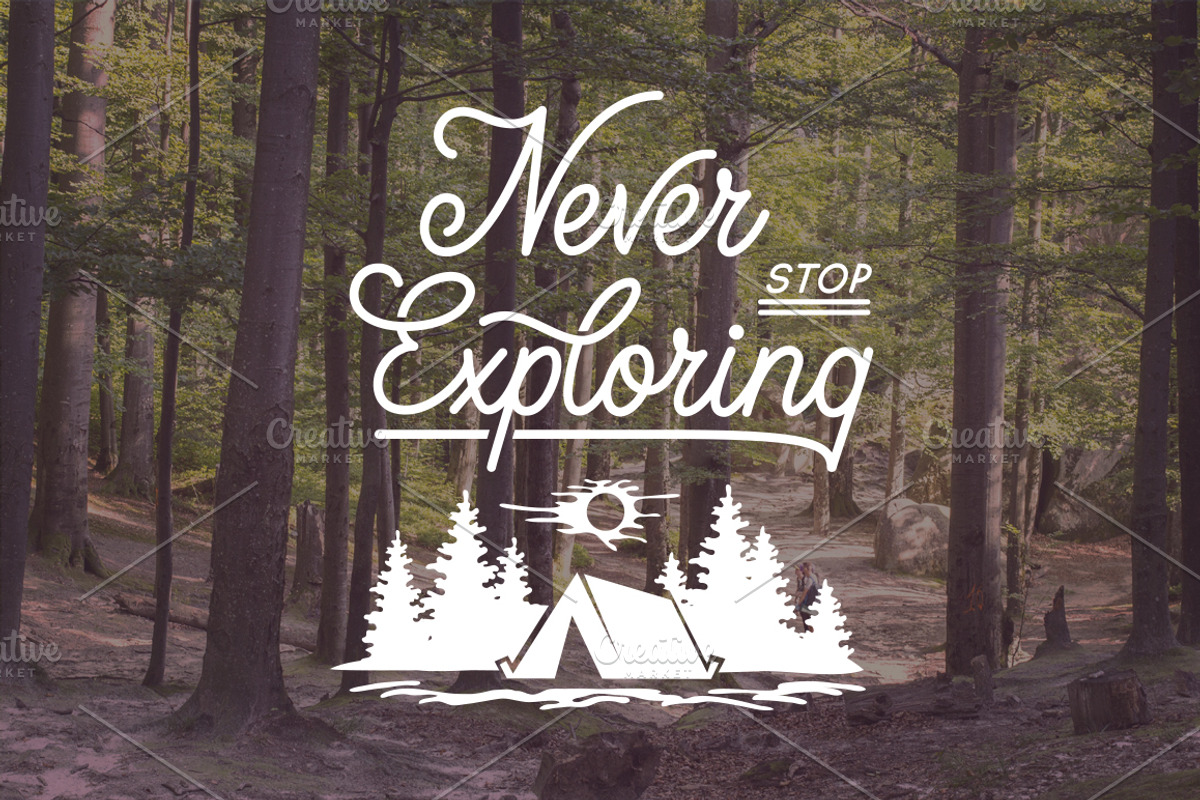 Adventure Mountain Labels, an Illustration by tetiana.svirska (Photo 9 of 17)