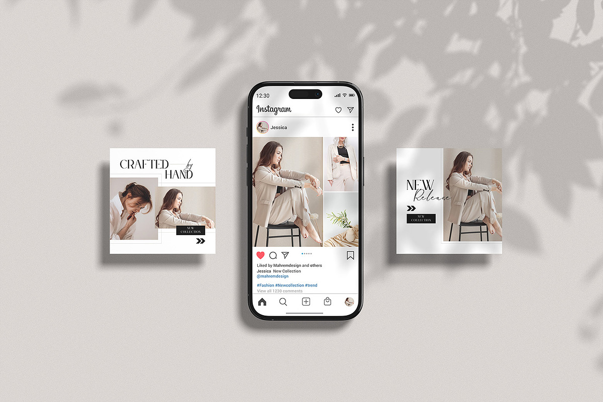Social Media Post Mockup, a Device Mockup by mahremdesign (Photo 2 of 7)