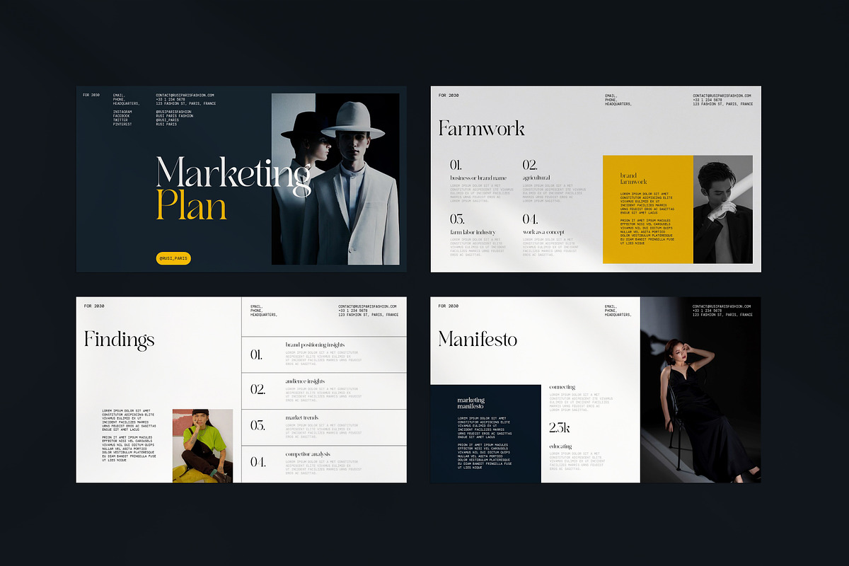Rusi Marketing Plan Template preview 7