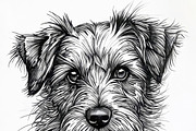 Monochrome Dog Sketch Collection, an Animal Illustration by StockVerse Creative (Thumbnail 2 of 4)