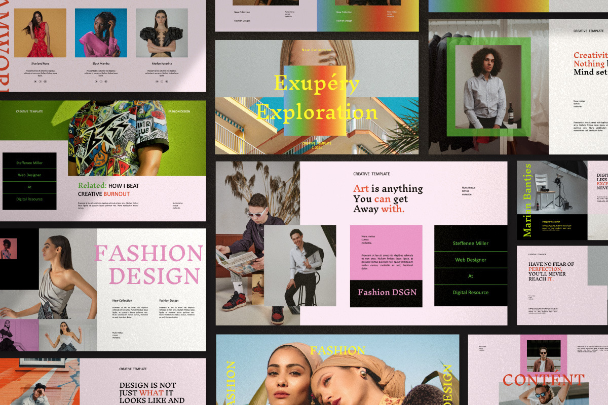 Exupery - New Trend Google Slide, a Presentation Template by Dirtytemp Studio (Photo 11 of 11)