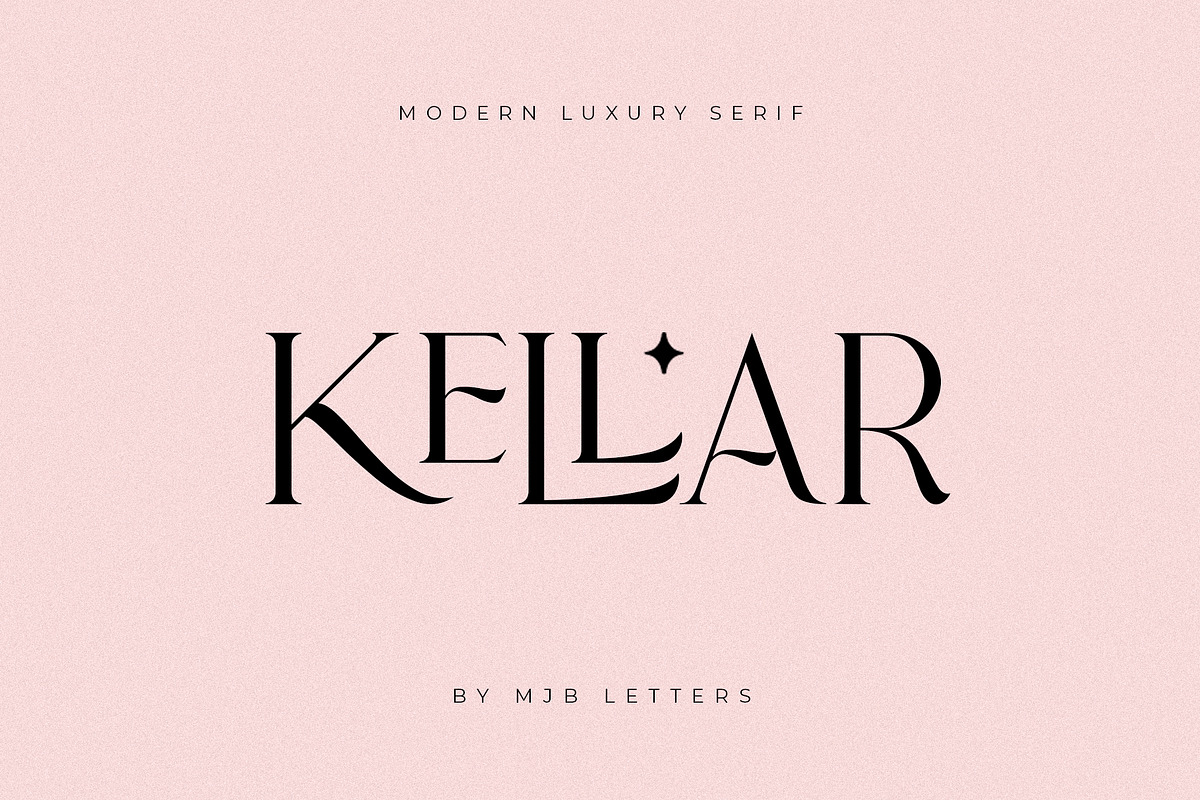 Kouva Glorin - Modern Serif, a Serif Font by MJB Letters (Photo 3 of 11)