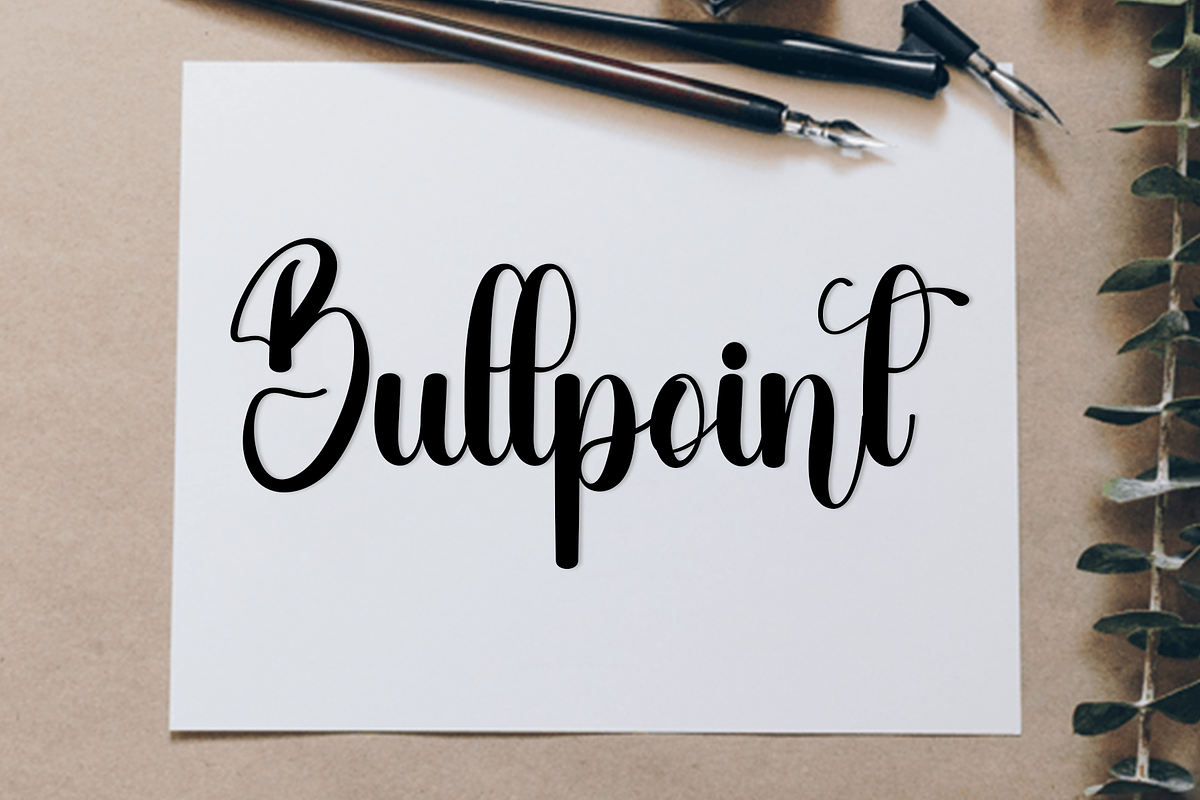 Visiting Calligraphy, a Handwritten Font by InermediaSTUDIO (Photo 6 of 8)
