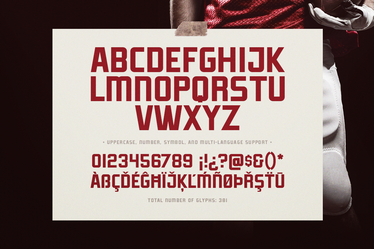 Division One, a Sans Serif Font by DonMarciano (Photo 2 of 5)