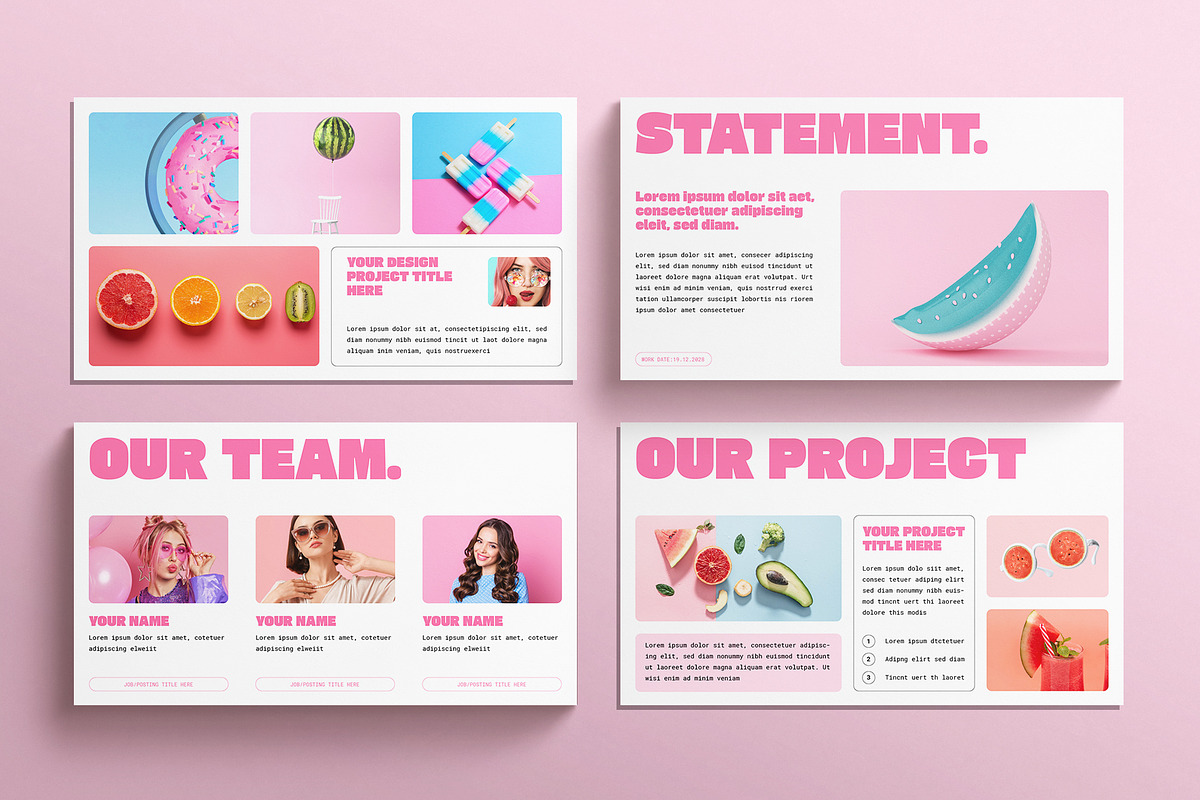 Design Portfolio Presentation, a Presentation Template by E-Type (Photo 4 of 5)