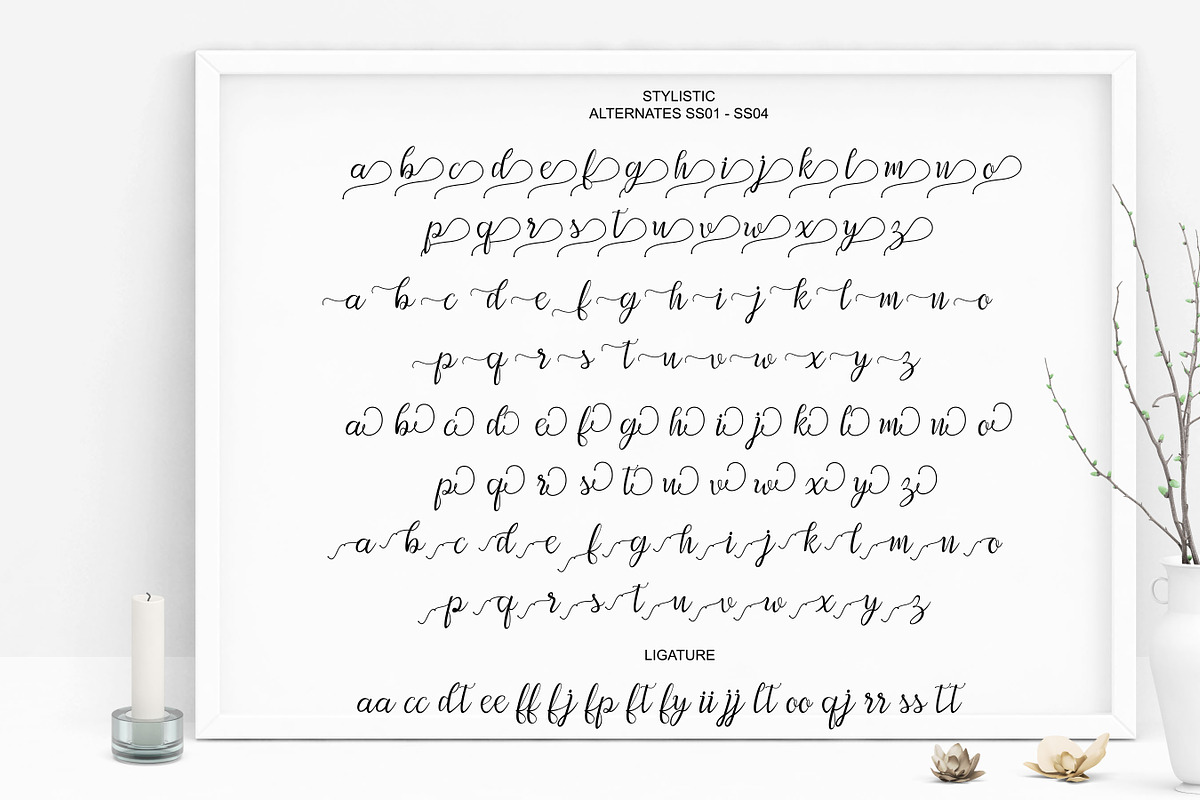Afrile Script preview 7