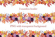 Pumpkins - watercolor collection, an Object Graphic by ramika (Thumbnail 2 of 4)