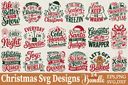 Christmas Svg Designs Bundle, an Object Graphic by DollarSmart (Thumbnail 1 of 4)