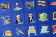 3D Architecture Icons Illustration, an Architecture 3D Model by Flat Icons (Thumbnail 5 of 8)