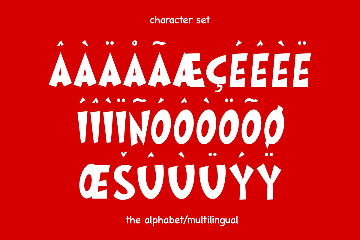 Granch Font - Cartoon Fun Font, a Sans Serif Font by ariodsgn (Photo 4 of 9)