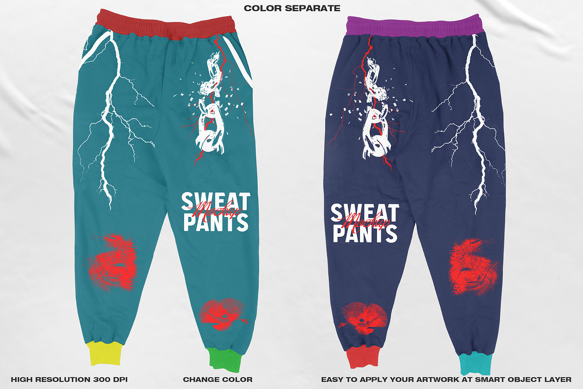 SWEATPANTS V.2 - MOCKUP, a Bottom Mockup by DaldSgh (Photo 8 of 15)