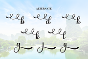 Regard | Script Font, a Handwritten Font by Scratchones (Thumbnail 8 of 9)