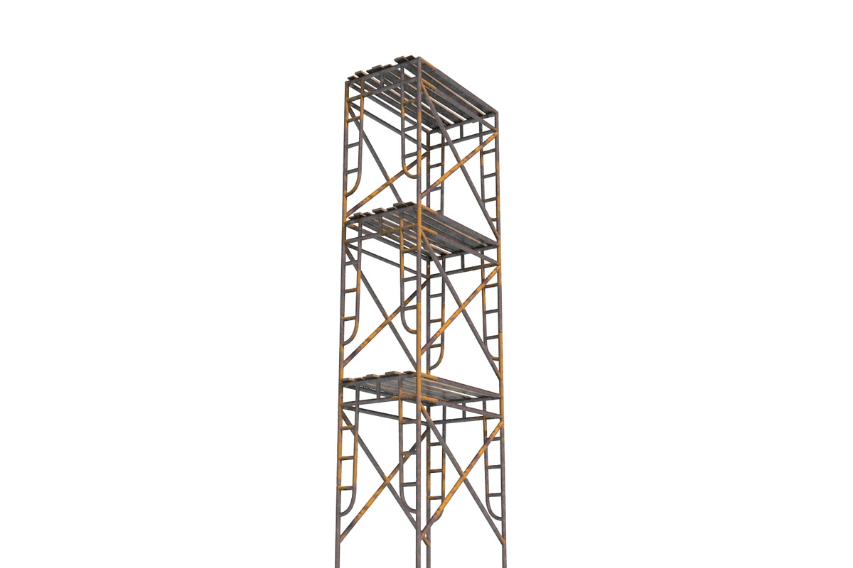 Scaffold, an Architecture 3D Model by Tedi Permana (Photo 3 of 6)