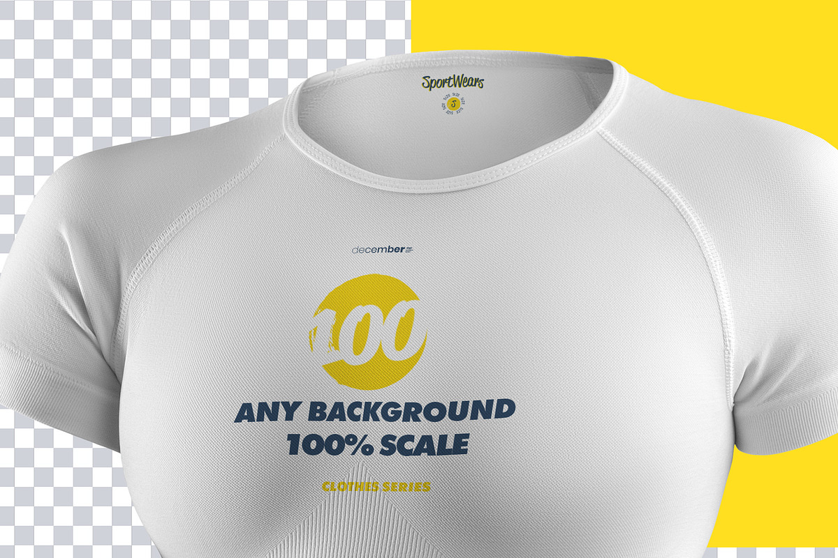 3D Mockup Top & Shorts Sportswears, a Shirt Mockup by Grow Design Craft Studio (Photo 7 of 9)