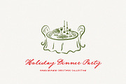 Hand Drawn Whimsical Christmas | SVG, a Seasonal Illustration by Calamar Studio (Thumbnail 11 of 25)