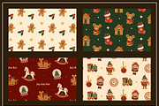 Cozy Christmas toys, a Seasonal Illustration by Creative Gallery (Thumbnail 8 of 11)