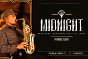 Mihbur | Art Deco Font, a Serif Font by twinstd (Thumbnail 9 of 13)