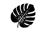 Monstera Leaf Silhouette Bundle, an Illustration by yasushie (Thumbnail 26 of 31)