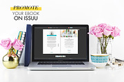 eBook Template Photoshop, a Magazine Template by Little Sweet Designs (Thumbnail 3 of 9)