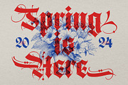 Brave Thorn Blackletter Font, a Blackletter Font by alit design (Thumbnail 3 of 21)
