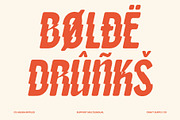 CS Aquba Rippled, a Sans Serif Font by Craft Supply Co. (Thumbnail 7 of 8)