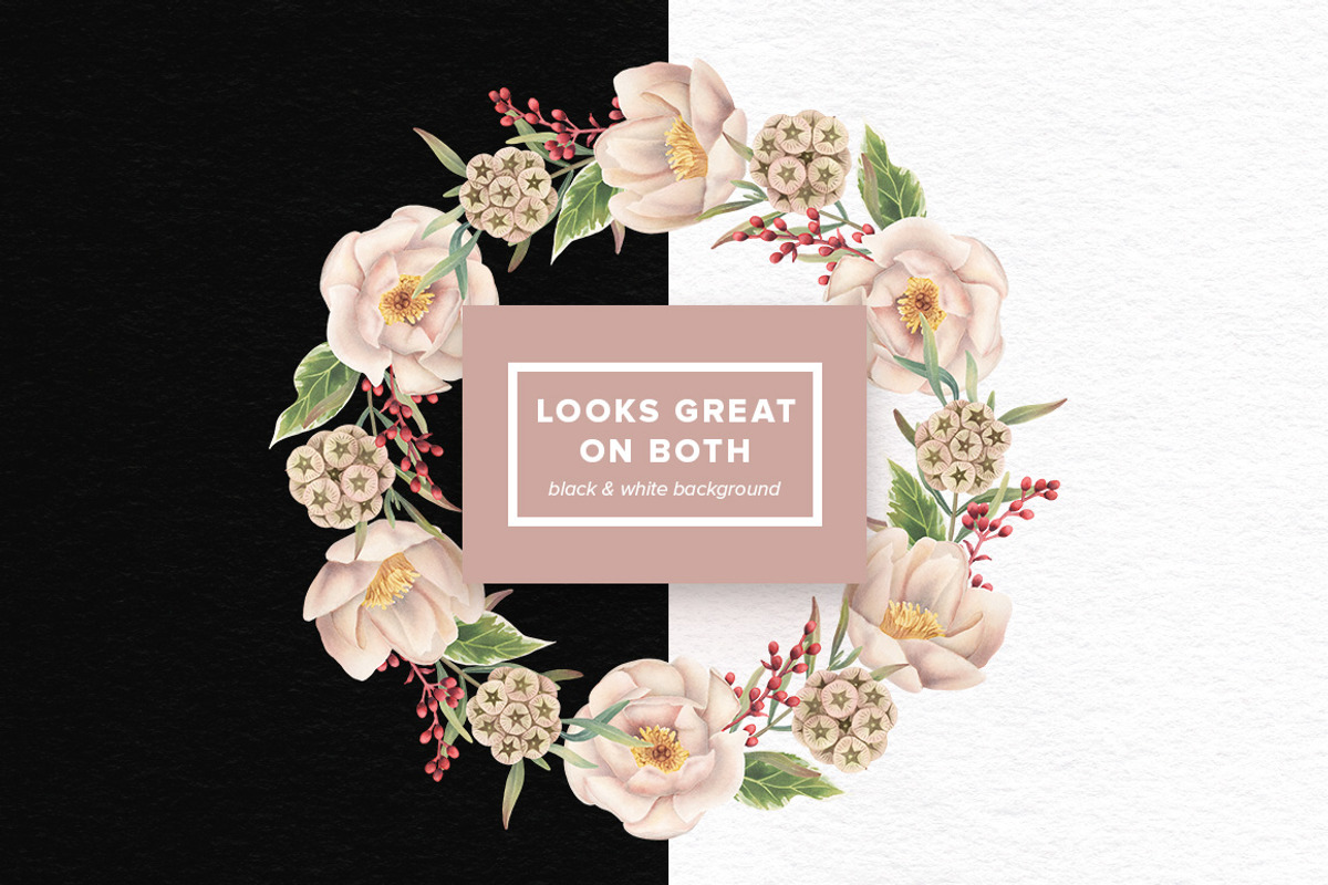 Watercolor Sweet Peonies Set, an Object Graphic by Kotulska (Photo 4 of 4)
