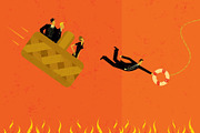 Business Concepts Bundle 06 Men, a Person Illustration by retrorocket (Thumbnail 3 of 16)