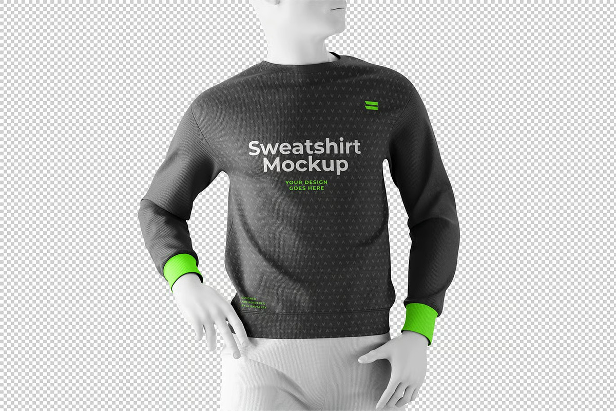 Sweatshirt Mockup, a Shirt Mockup by zpackcreative (Photo 6 of 6)