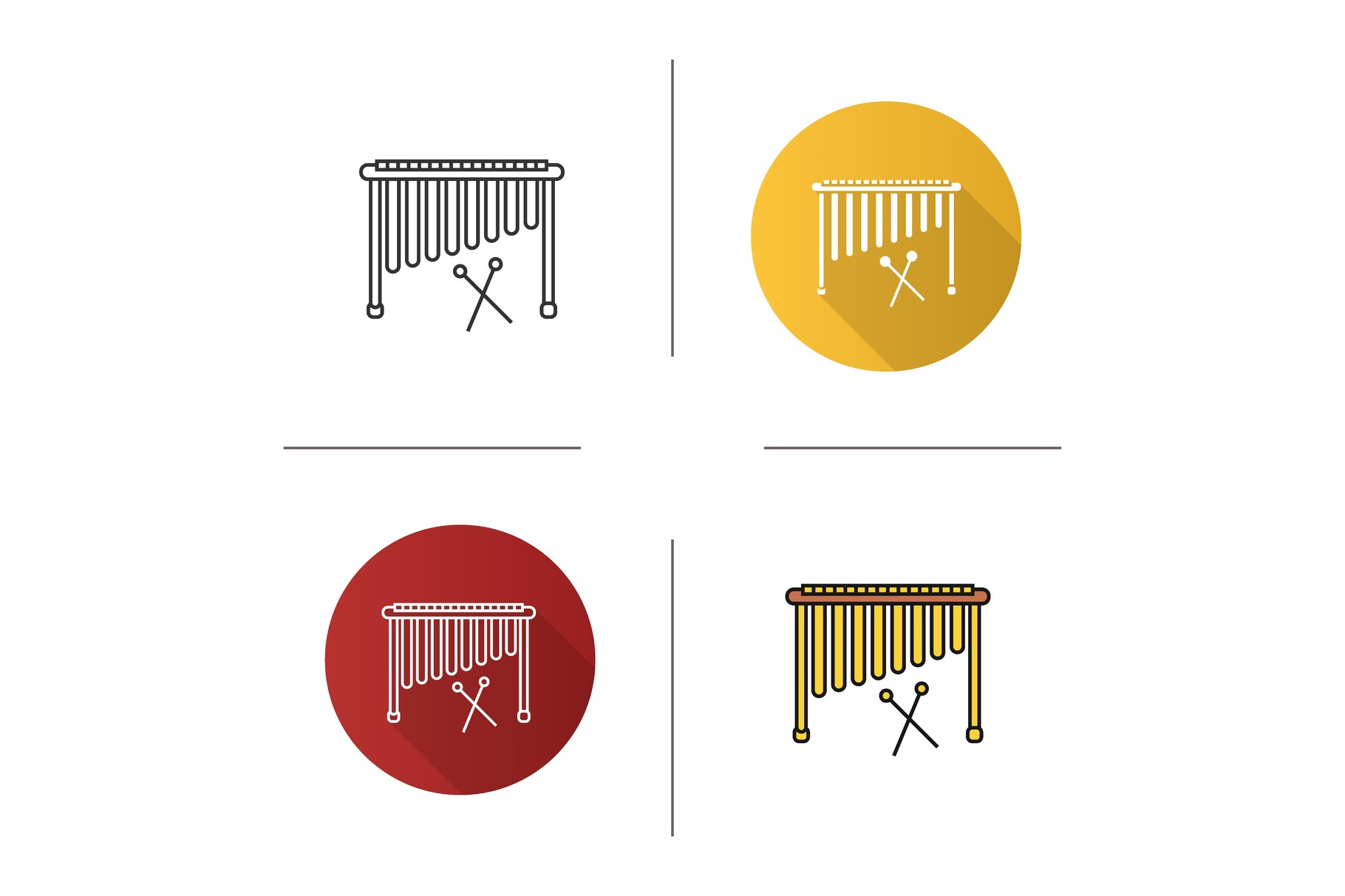 Marimba Icon by Bsd Studio | Creative Market