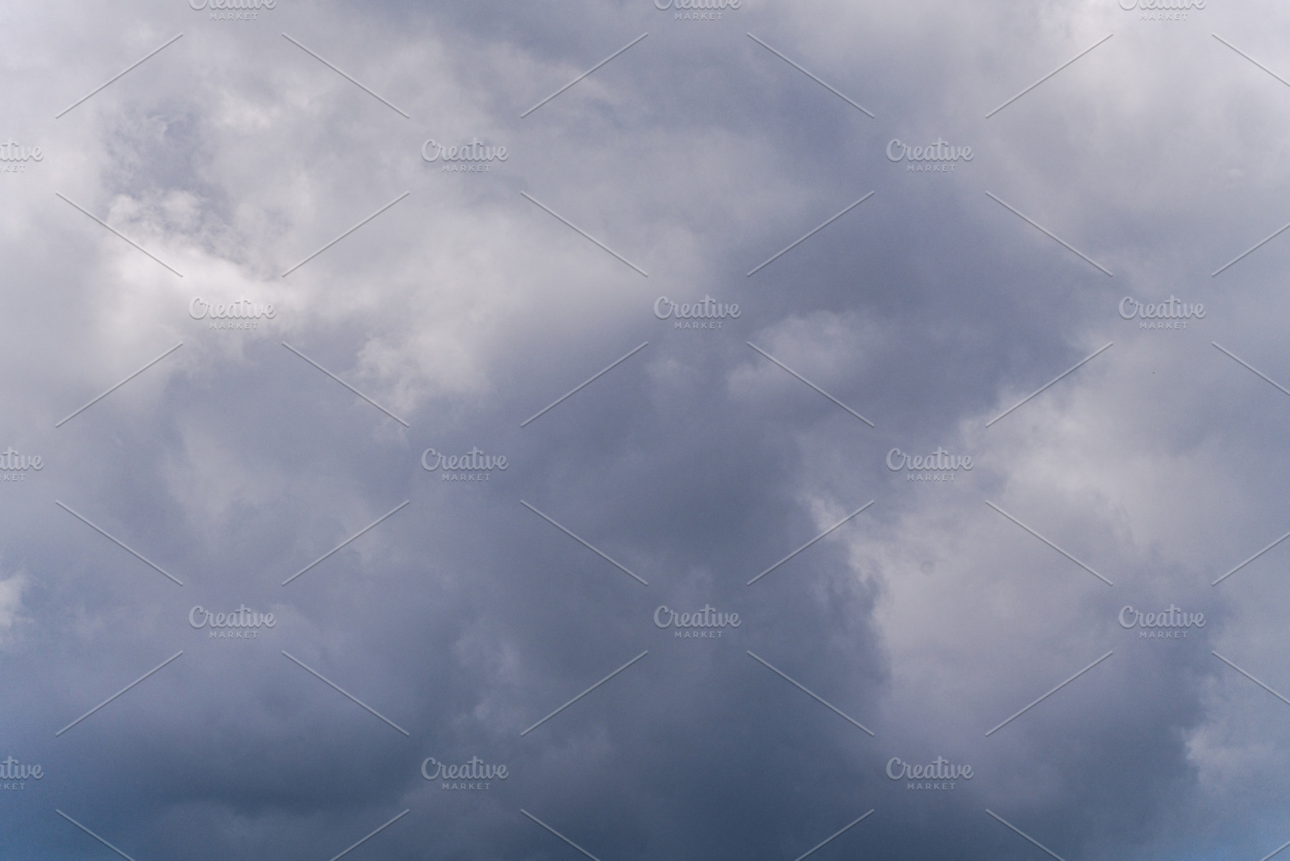 White textured clouds in the sky, a Nature Photo by Anna Bogush