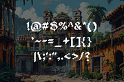 Rune Craft - Story Pixel Font, a Sans Serif Font by HipFonts (Thumbnail 6 of 6)