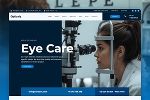 Optometrist WordPress Theme