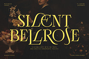 Bellrose Display Serif Font, a Serif Font by CarmineType (Thumbnail 1 of 24)