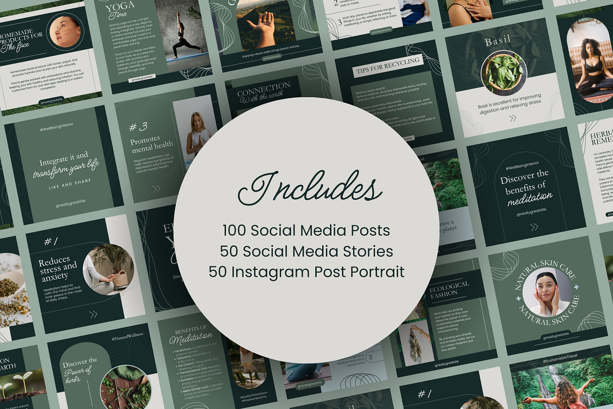 200 Social Media Canva Templates, a Templates & Theme by TemplateCastleStore (Photo 3 of 10)